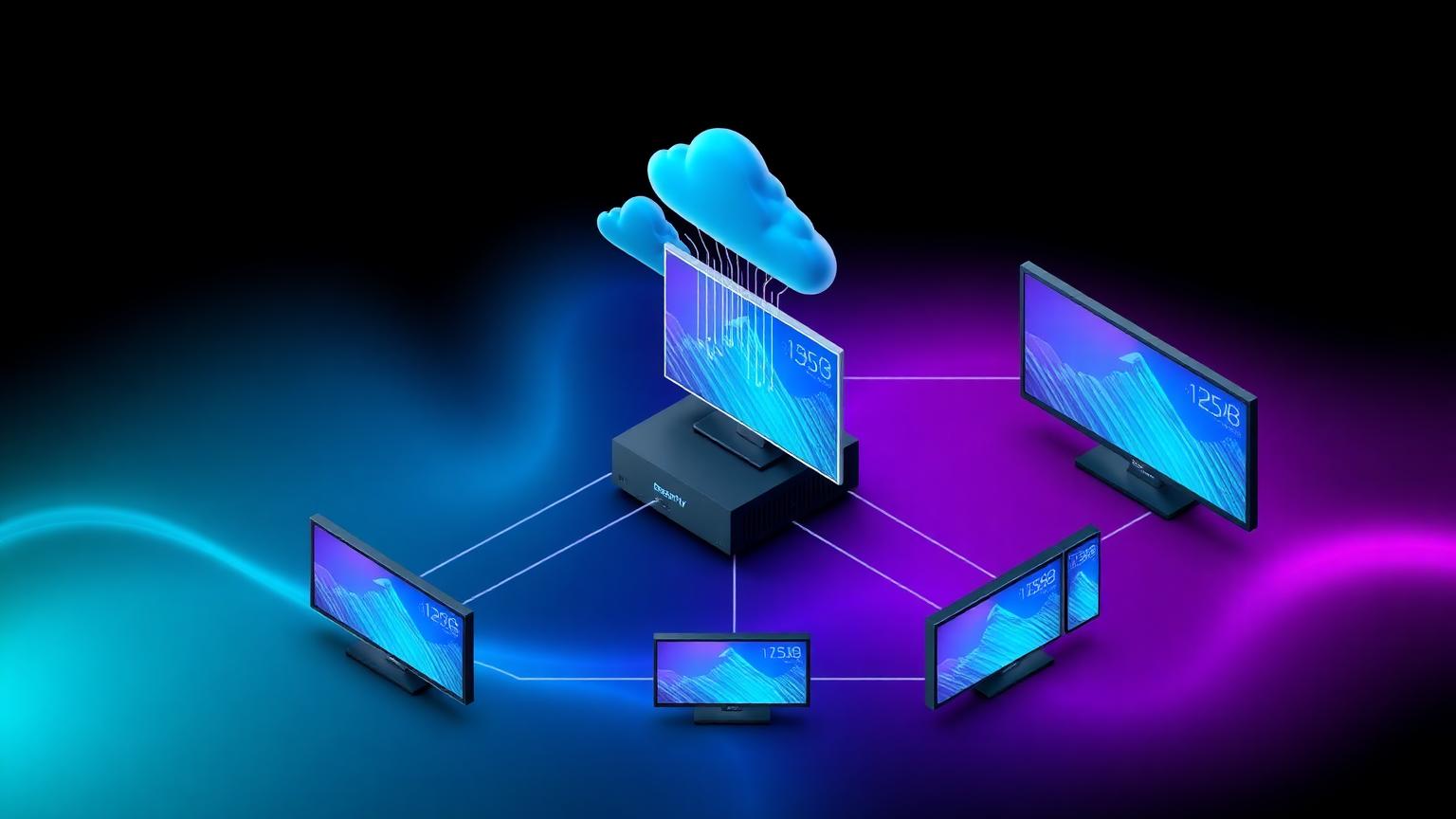 Schéma de fonctionnement de l'IPTV